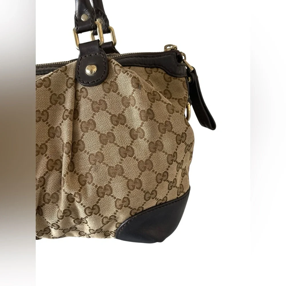Gucci GG Canvas Sukey Tote/Shoulder Bag - Picture 3 of 14